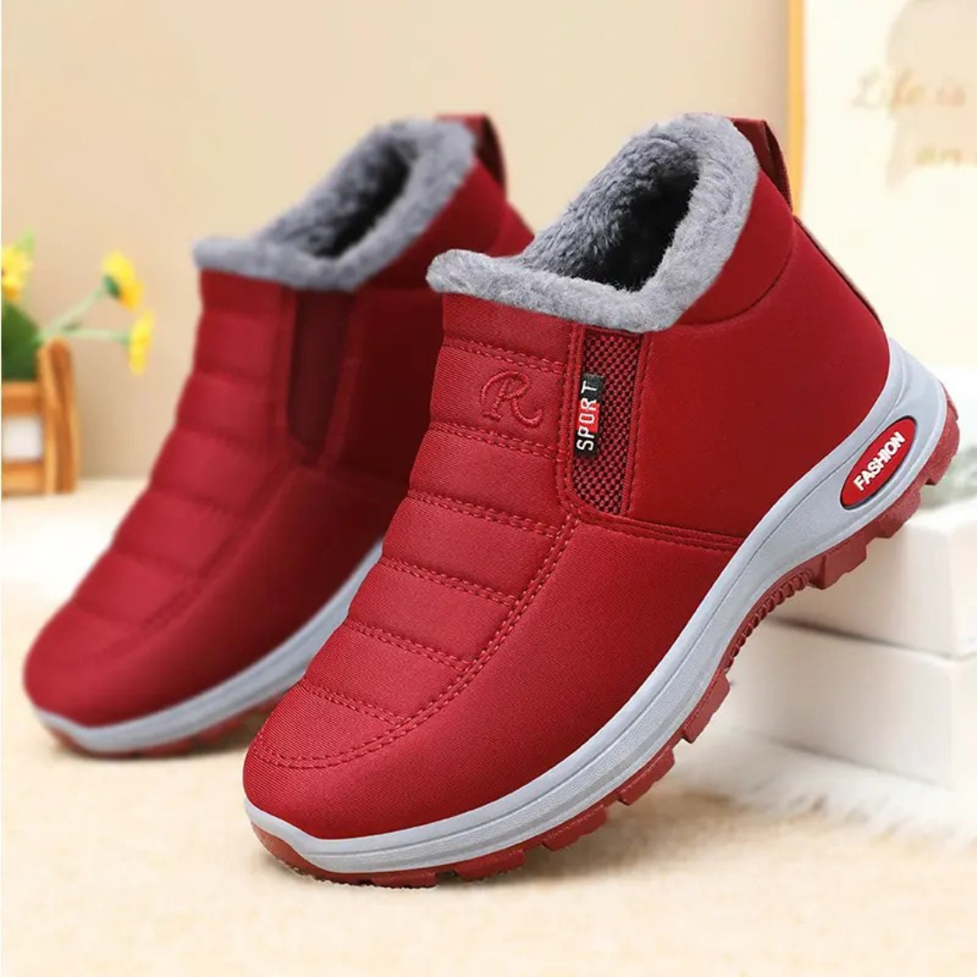 SHAZNA™ - Warm Faux Fur Boots for Women Non-Slip Outdoor Short Boots